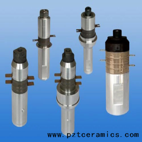 Plastik ve metal kaynak için ultrasonik kaynak dönüştürücü